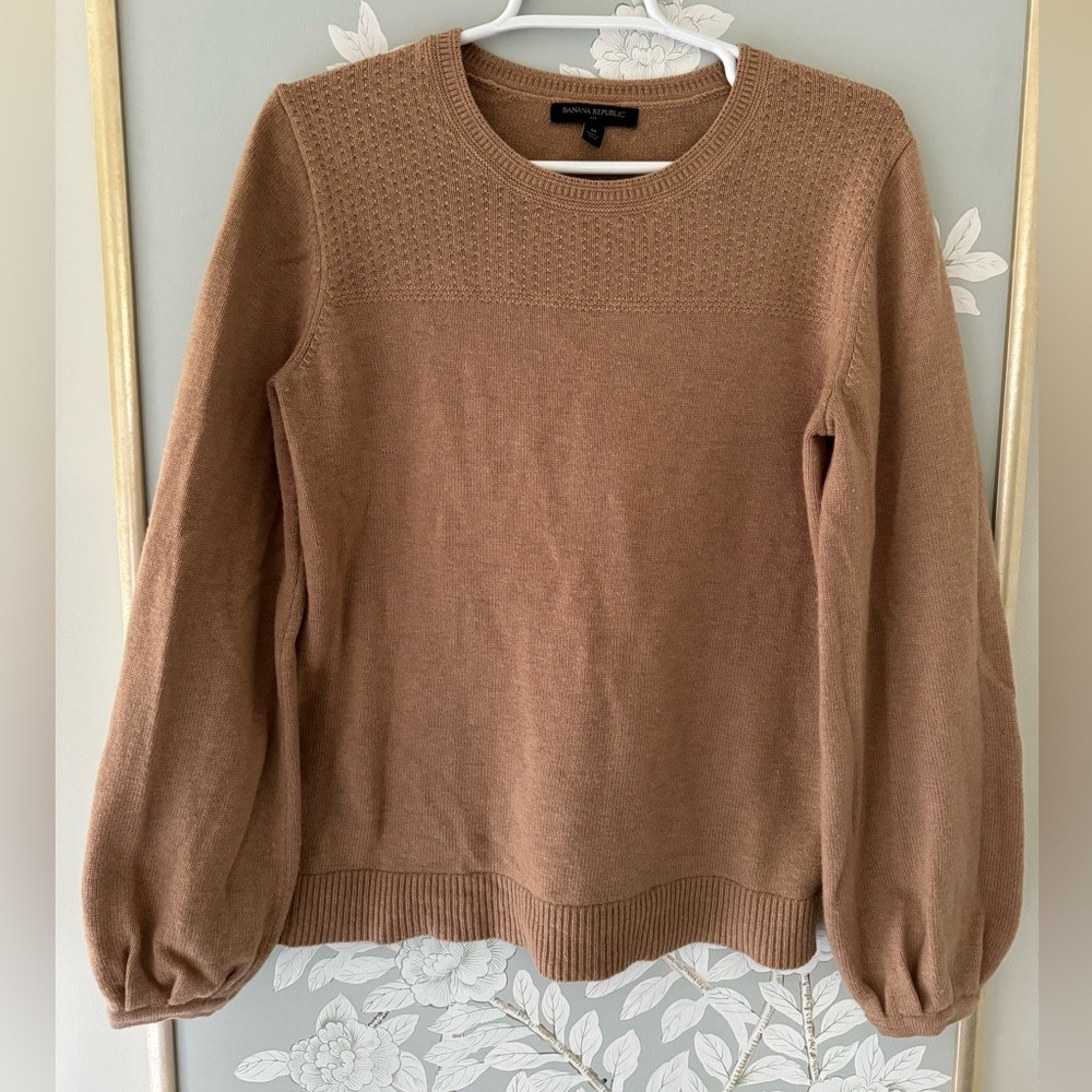 Banana Republic Puff Sleeve Sweater
